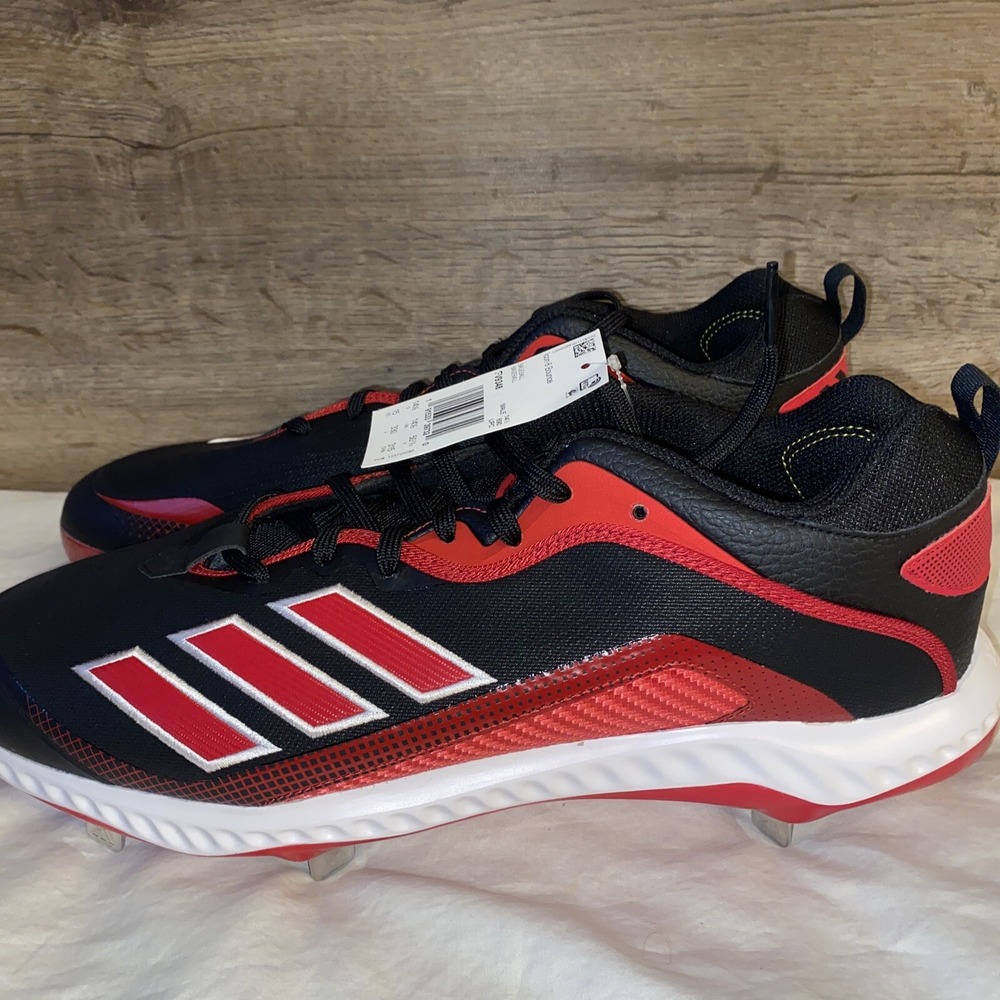 NWT Adidas Icon 6 Bounce Baseball‎ Cleats, FV9348, Size 15